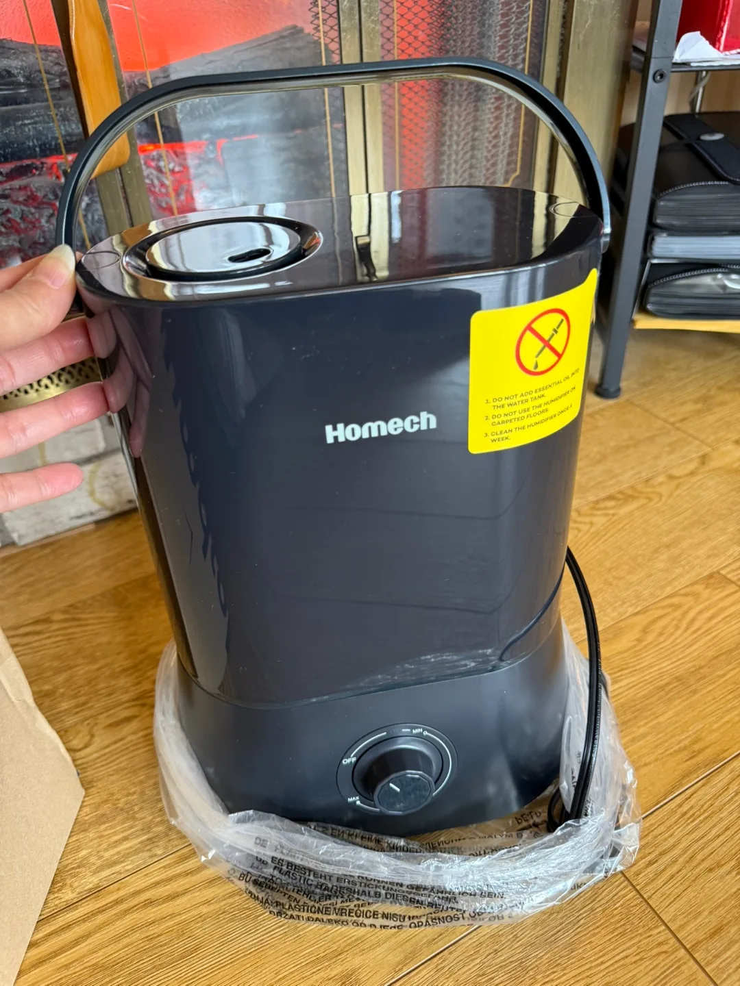 Homech Ultrasonic Cool Mist Humidifier🧡 image indicator(3)