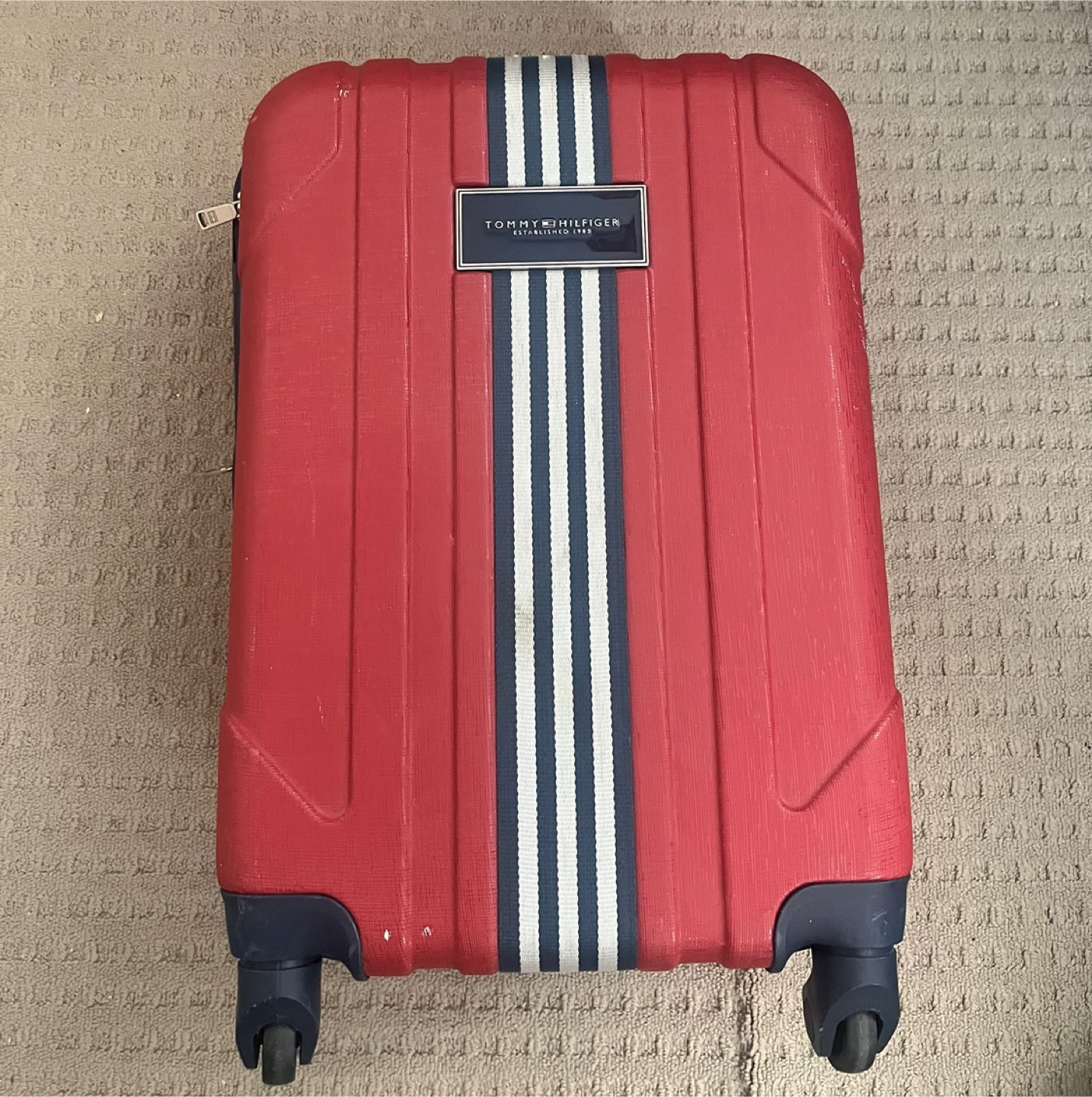 Tommy Hilfiger Carry-On Suitcase - Red
