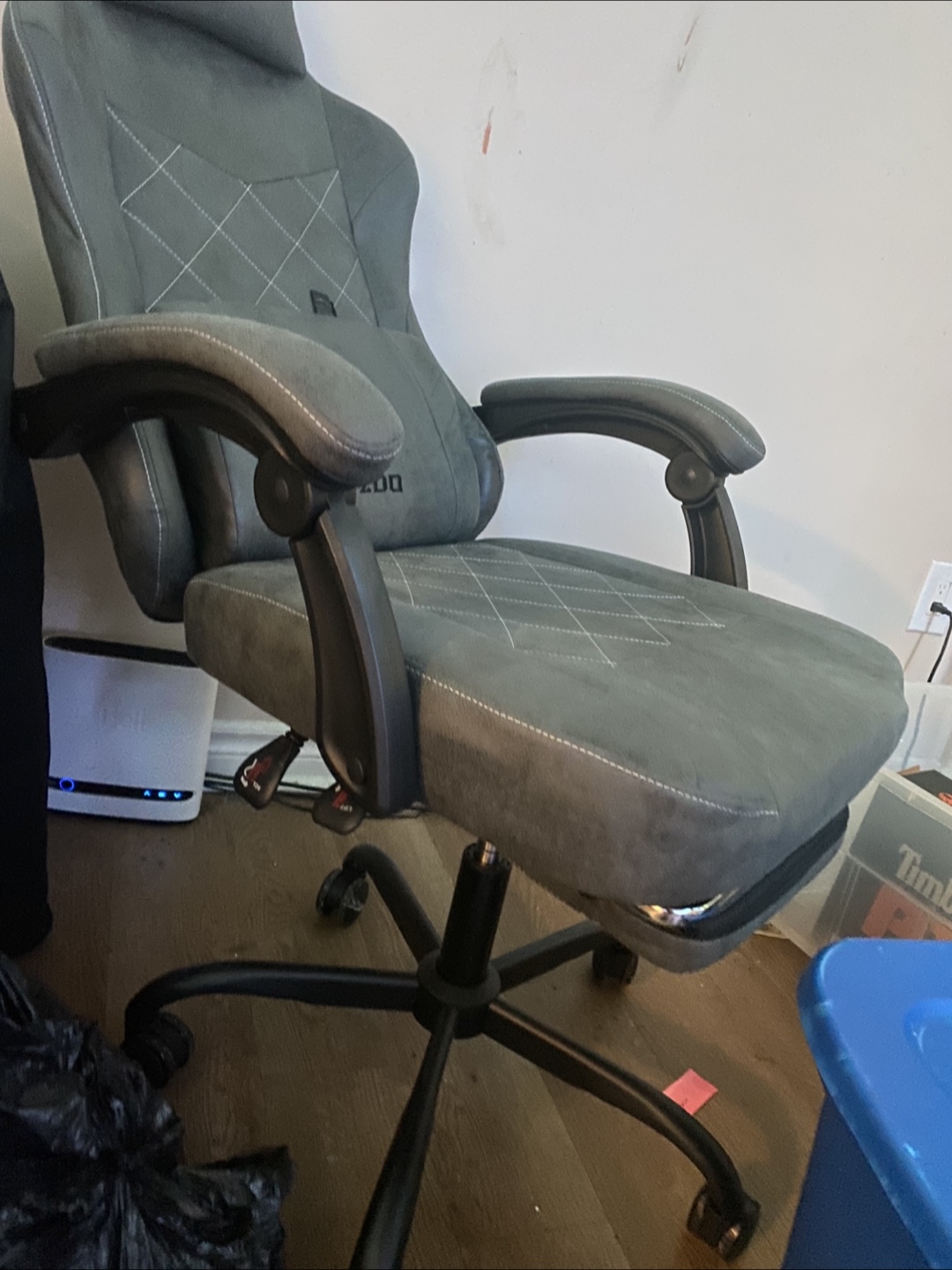 PZDO Gaming Chair - Grey - photo 2