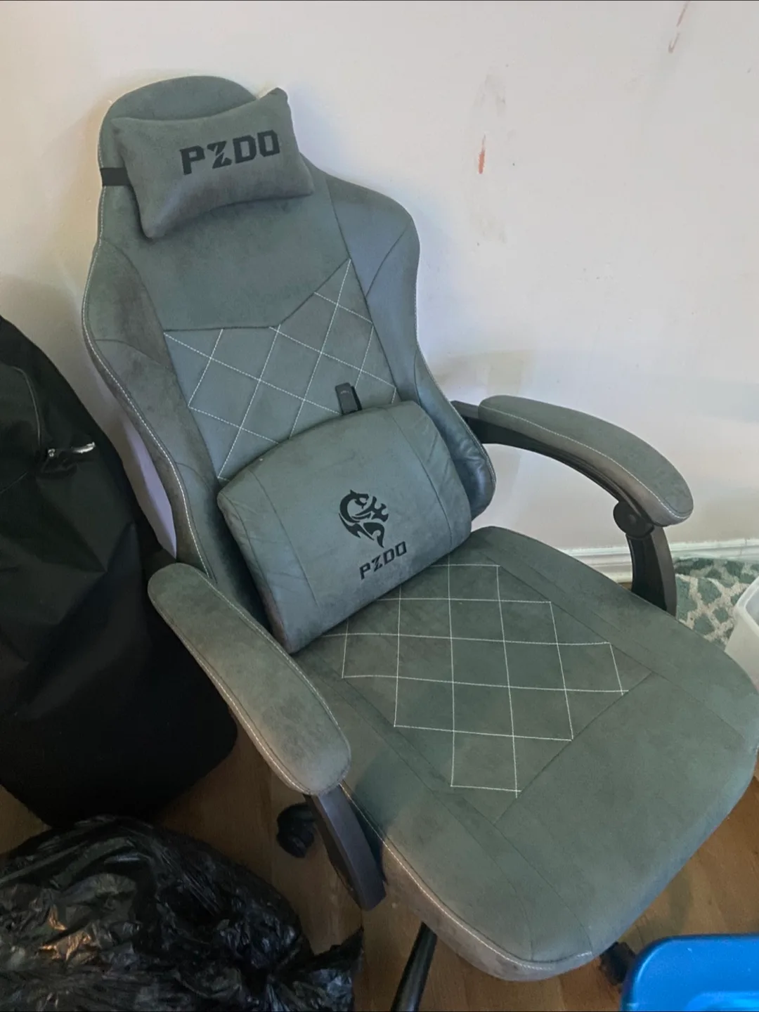 PZDO Gaming Chair - Grey thumbnail
