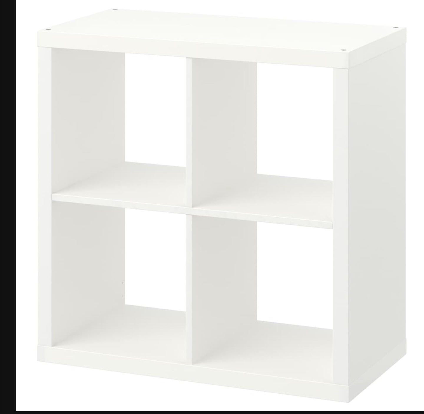 IKEA Kallax 4-cube shelving unit - white