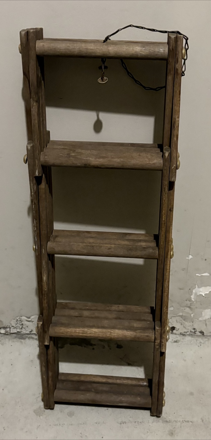 Vintage Wooden Wine Rack - photo 3