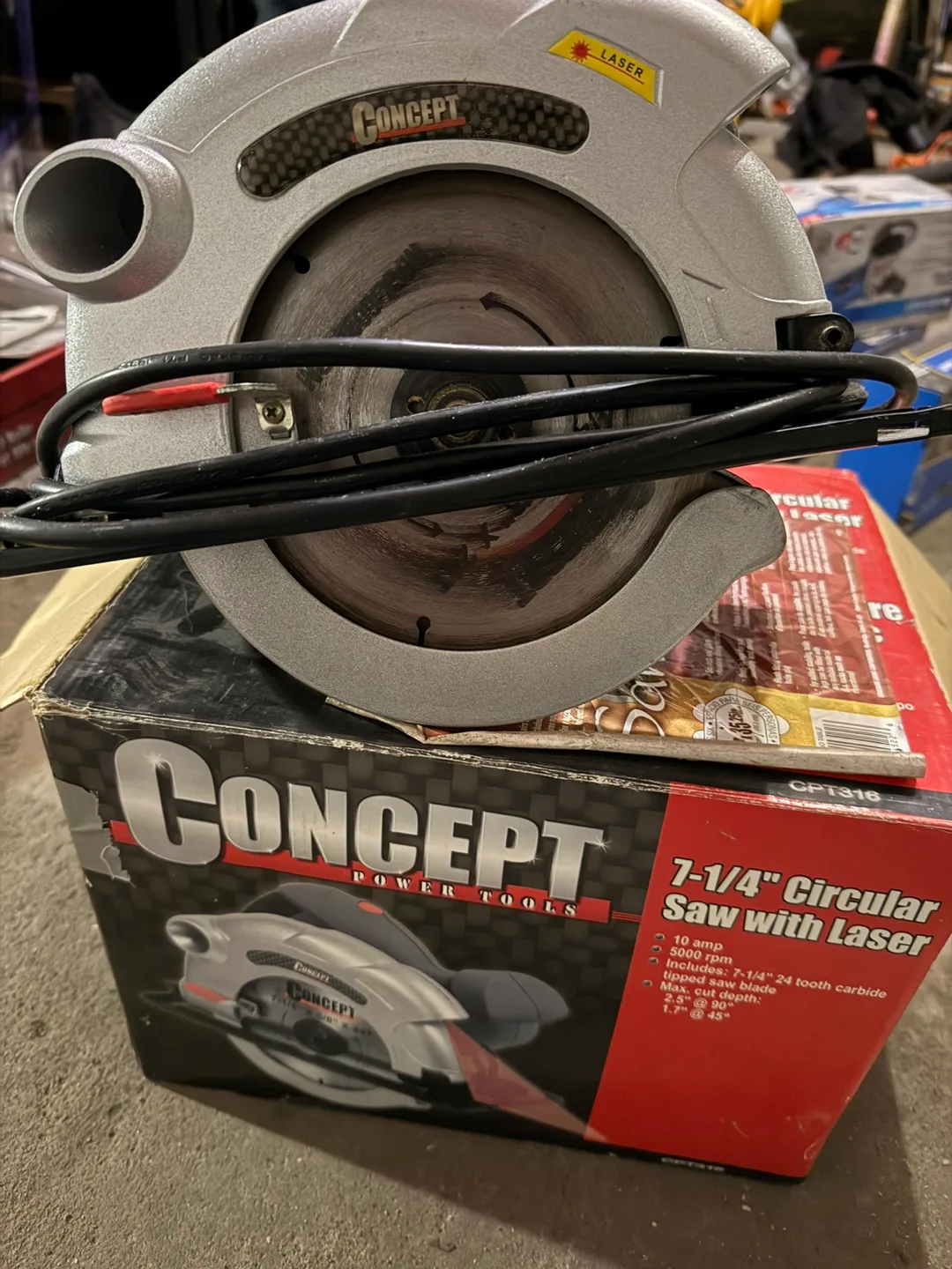 Concept Power Tools 7-1/4" Circular Saw thumbnail