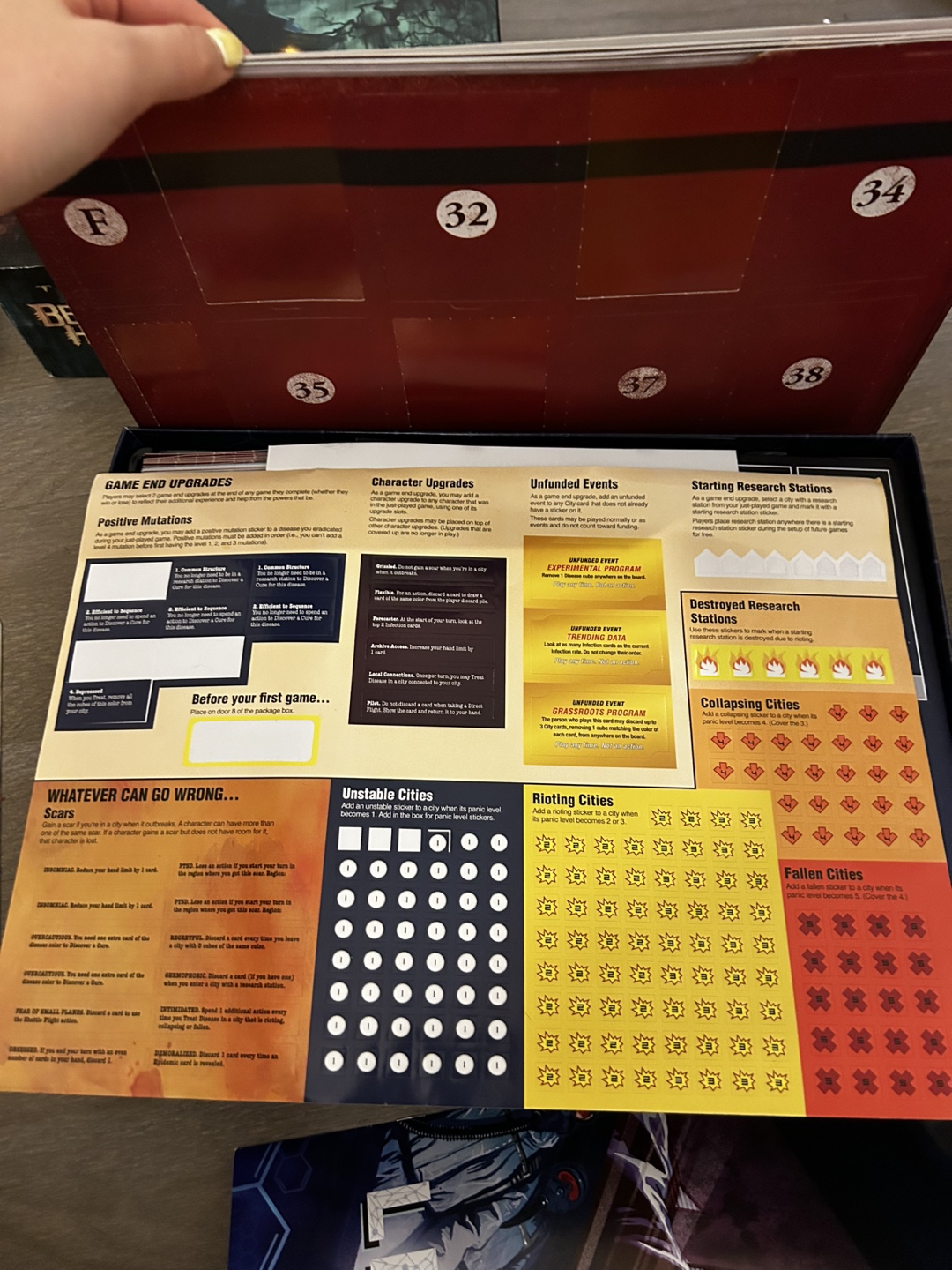 Pandemic Legacy Season 1 Board Game - photo 3
