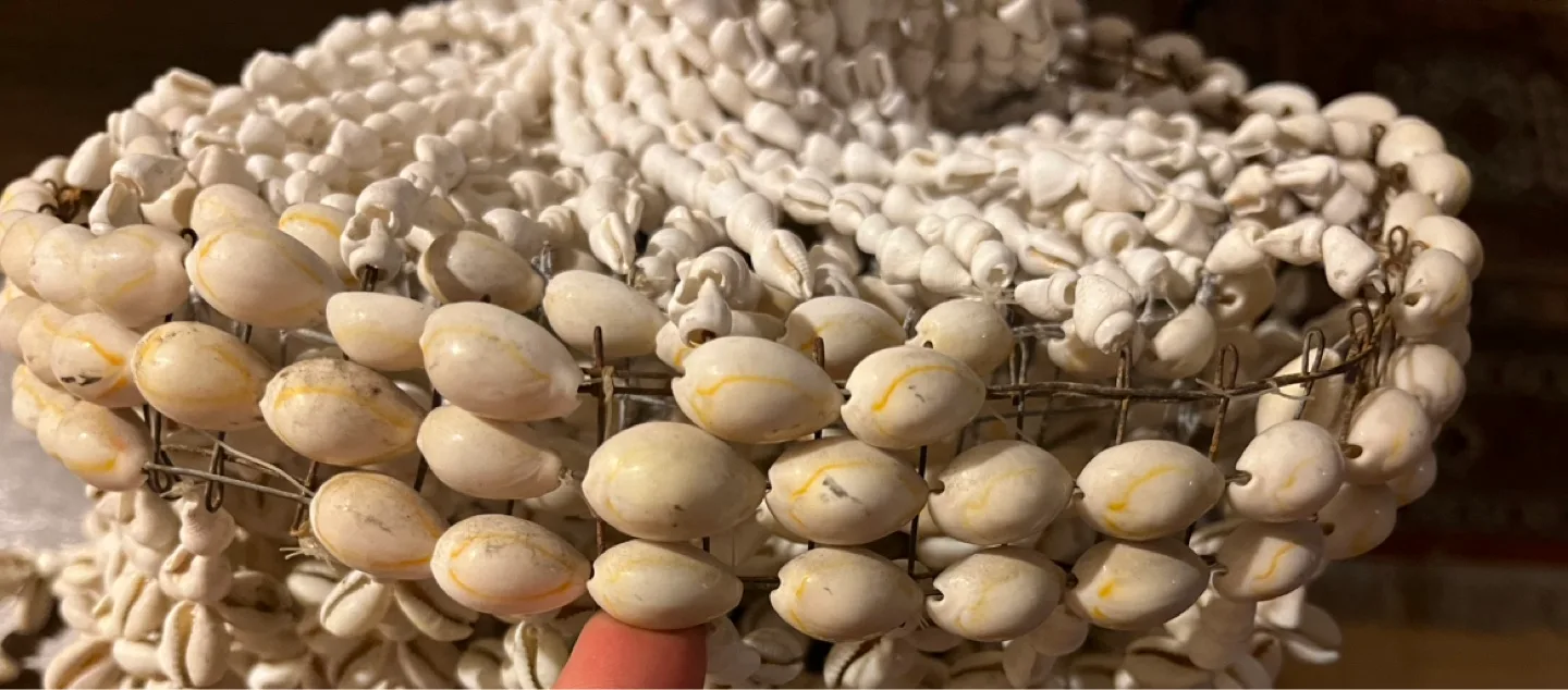 Unique vintage Seashell Chandelier image indicator(4)