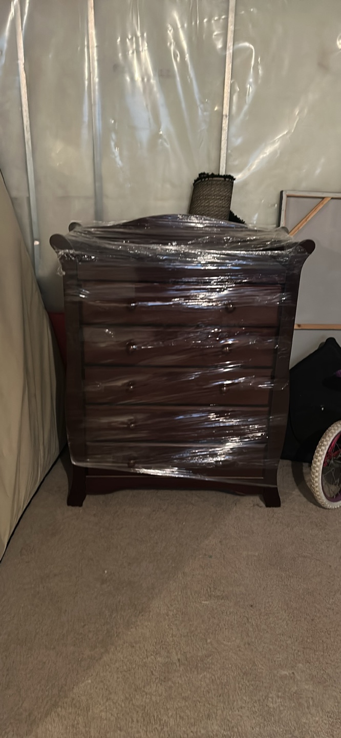Dark Brown Child's Dresser
