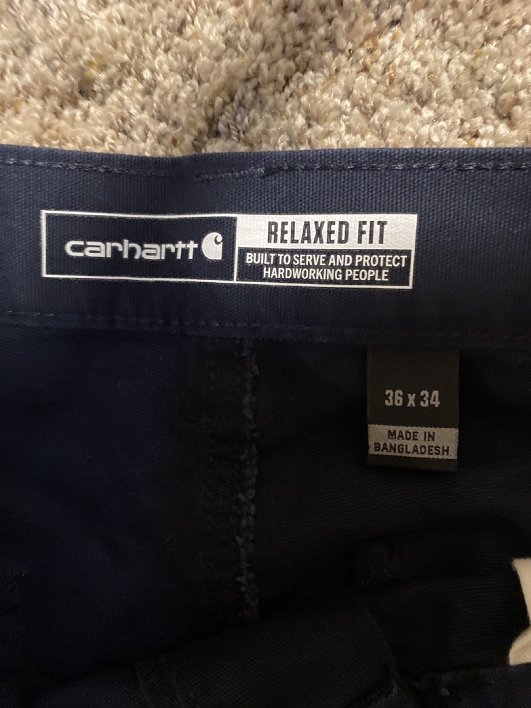 Carhartt Men's Relaxed Fit Rugged Flex Canvas Work Pant - 36x34 - photo 5