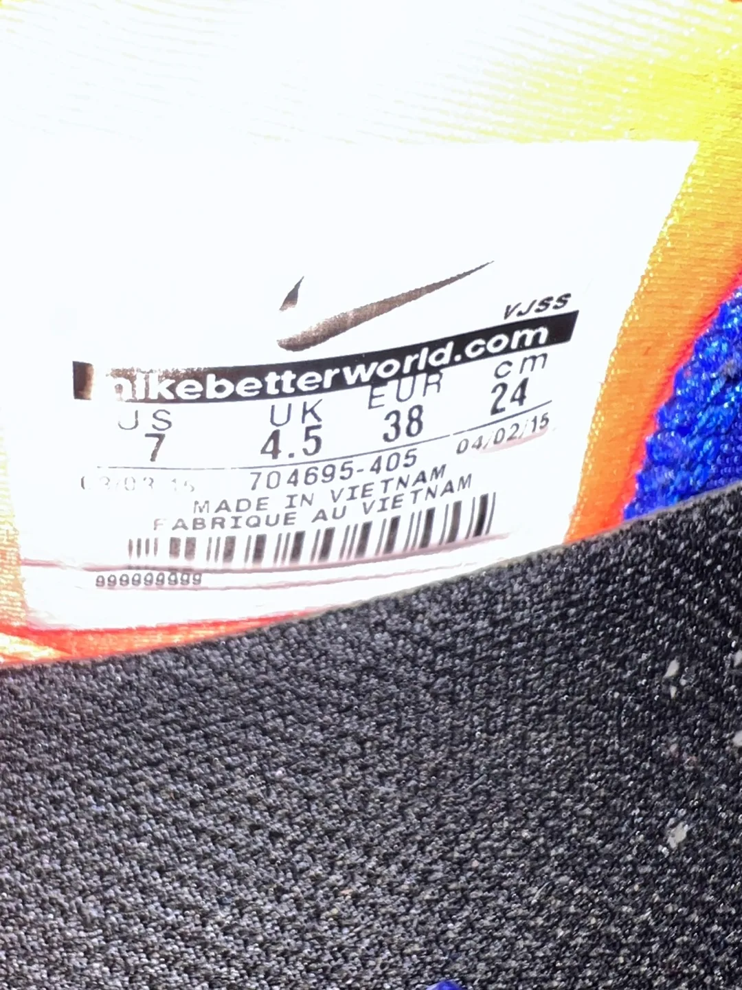 Women's Nike Free Run 5.0 Running Shoes - US 7 🧡 image indicator(5)