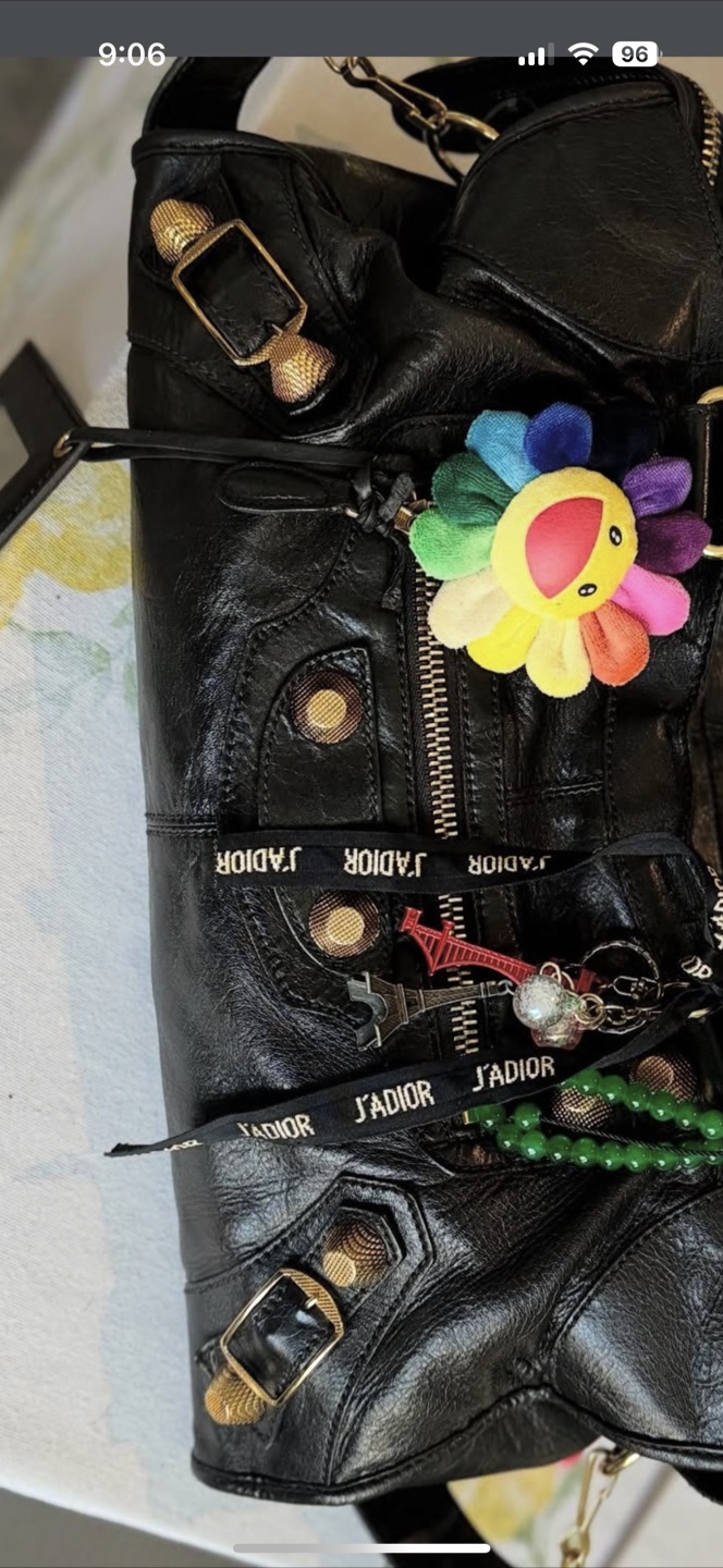 Balenciaga City Bag - Black Leather