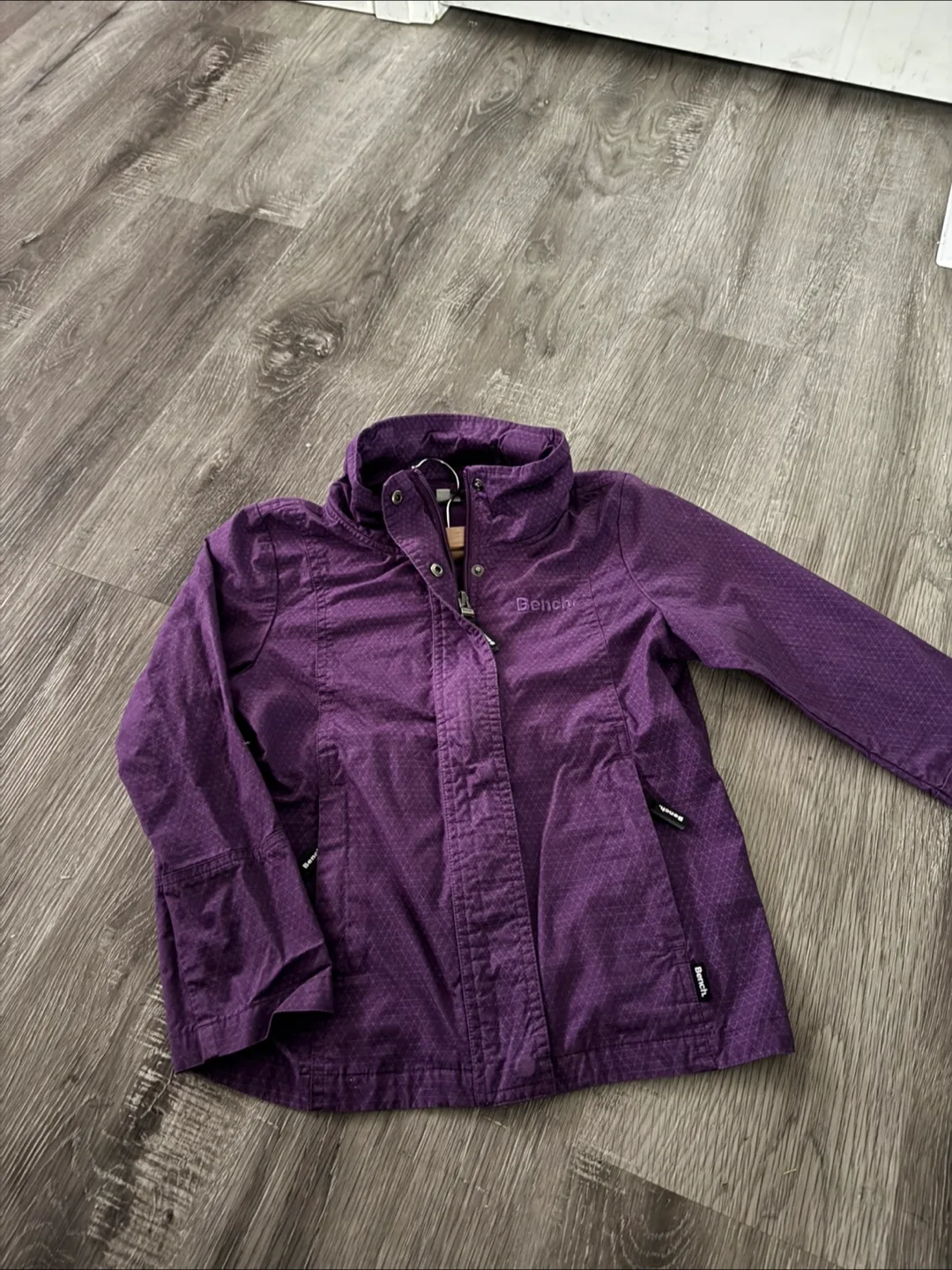 Bench Purple Jacket size 7/8 🧡