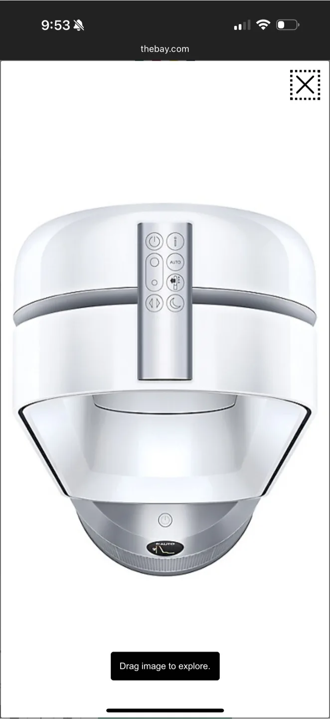 Dyson Purifier Cool Fan and Air Purifier  100% Authentic image indicator(4)