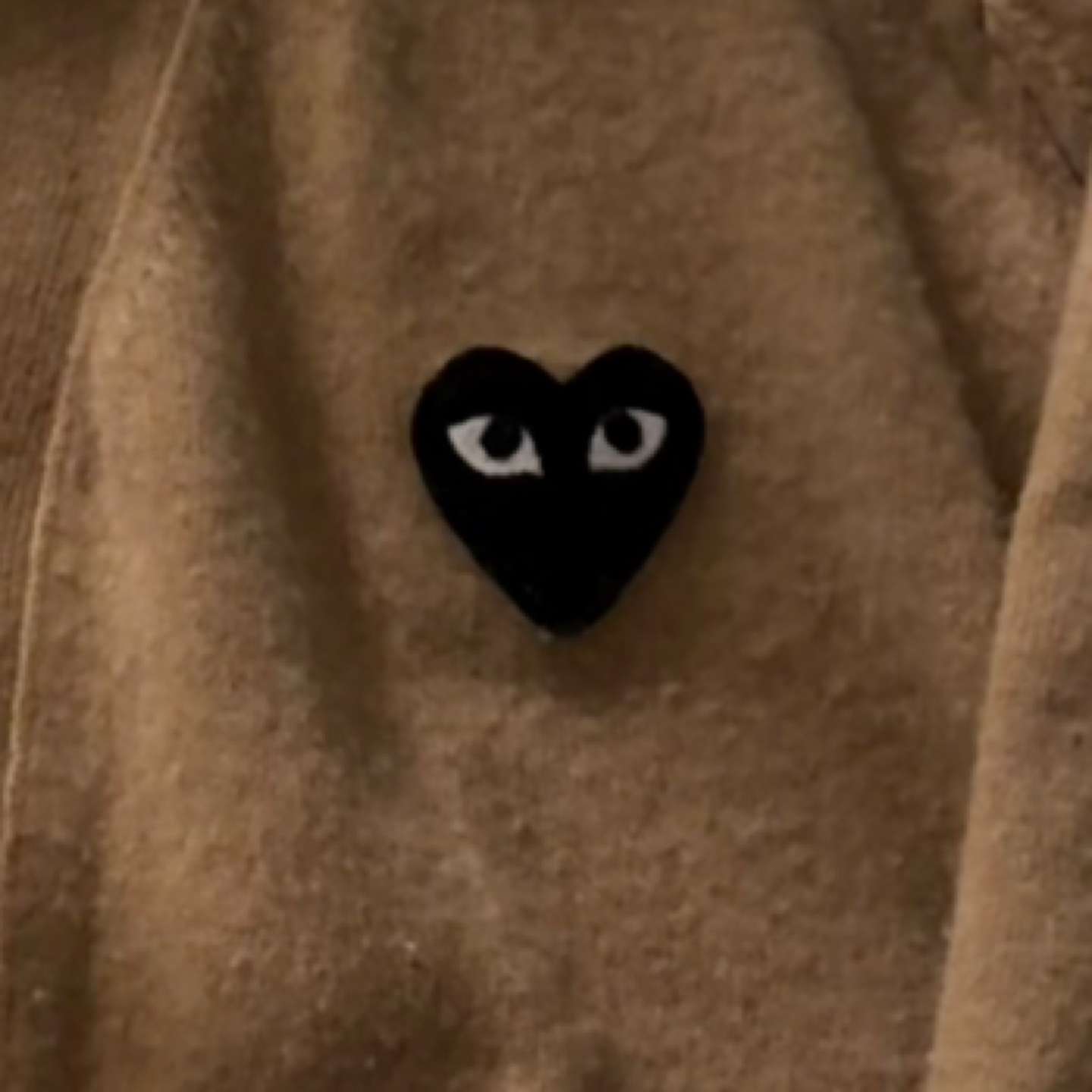 AUTHENTIC Comme des Garçons PLAY Brown Cardigan - photo 2