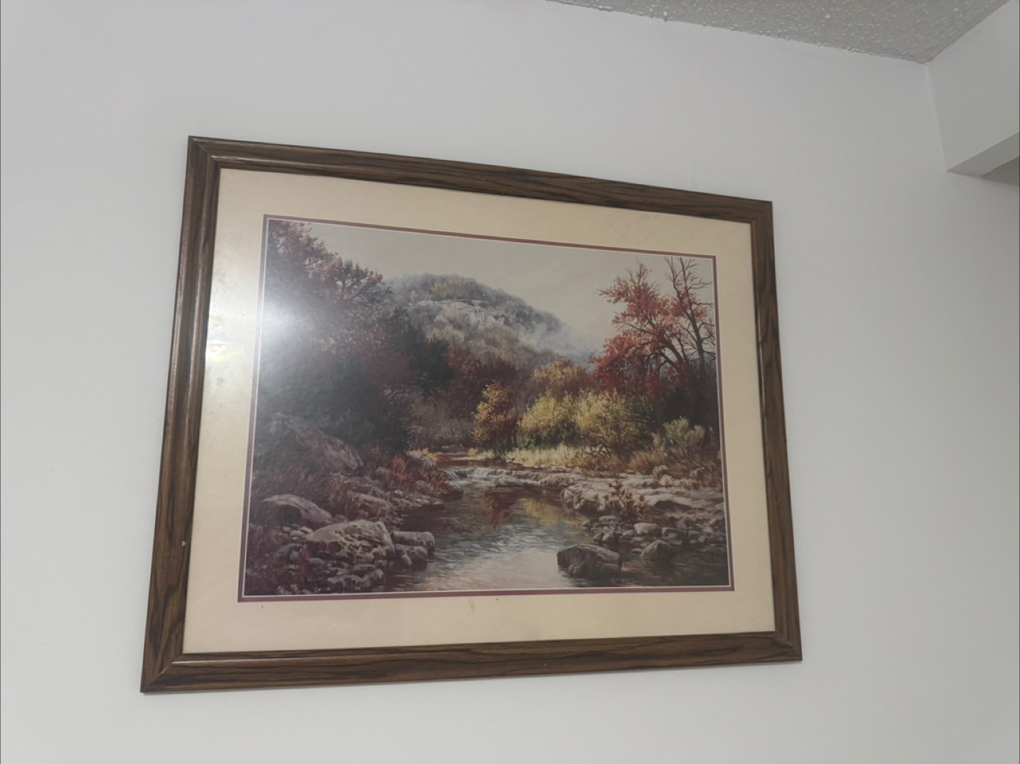 Framed Autumn Landscape Print