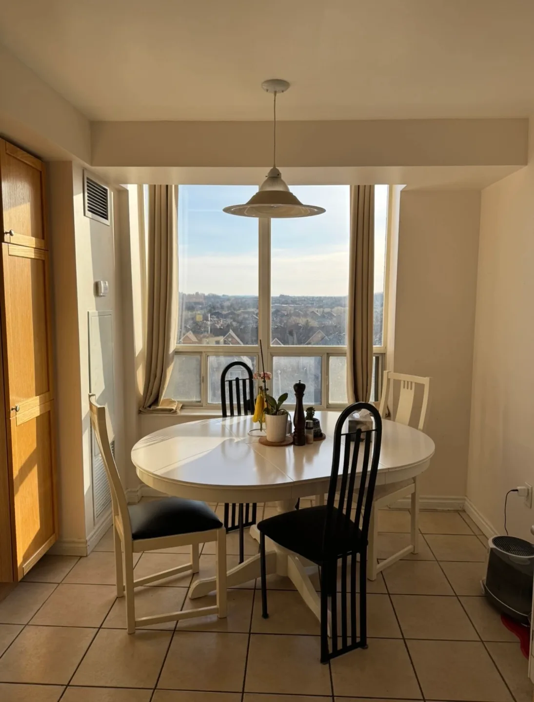IKEA Ingatorp White Extendable Dining Table thumbnail