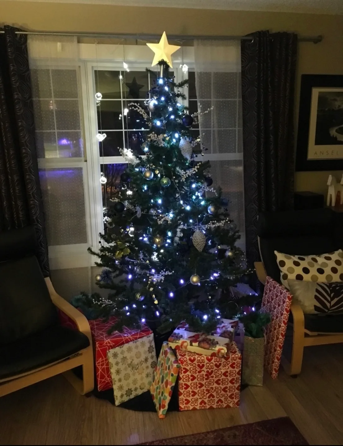 LED curtain light image indicator(7)