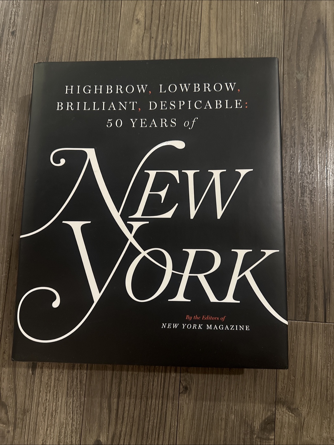 50 Years of New York Magazine Coffee Table Book