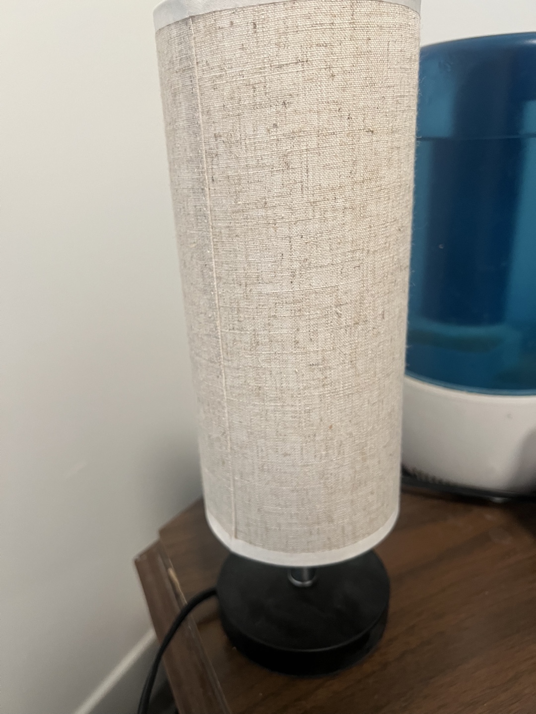 Table Lamp - Cylinder Linen Shade