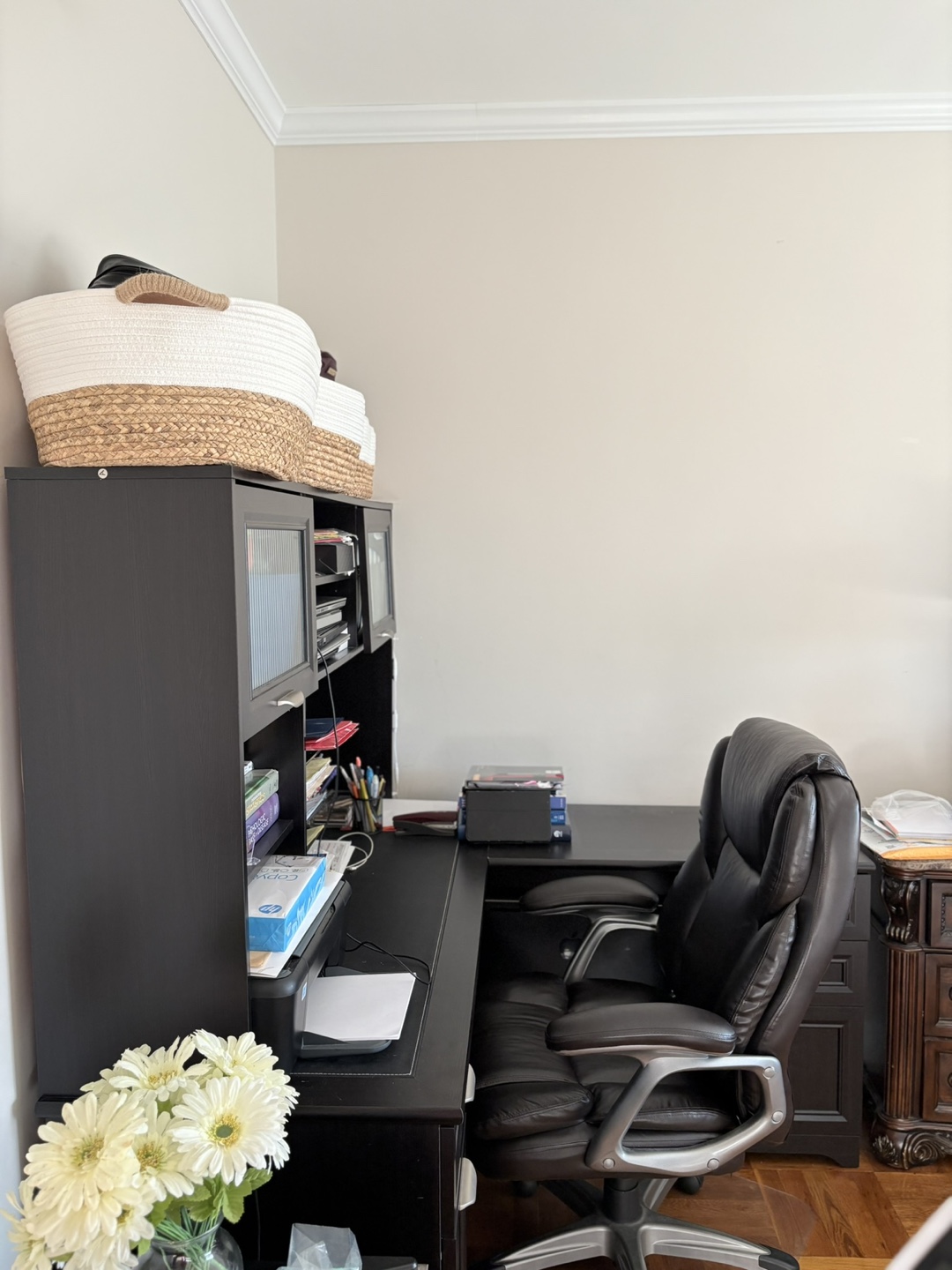 Office Depot Corner Desk with Hutch - photo 2