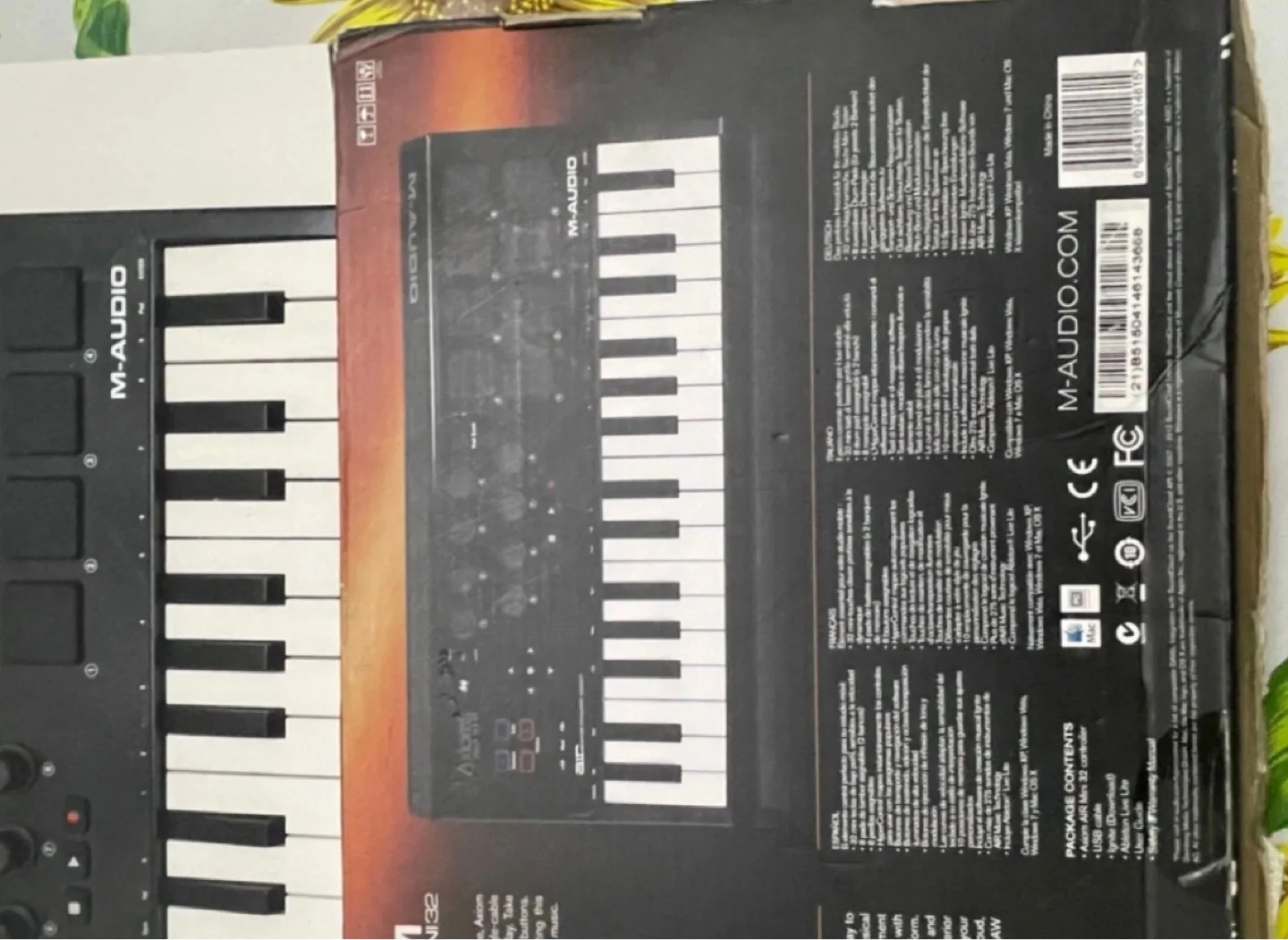 M-Audio Axiom Air Mini 32 Keyboard Controller 🧡 image indicator(5)