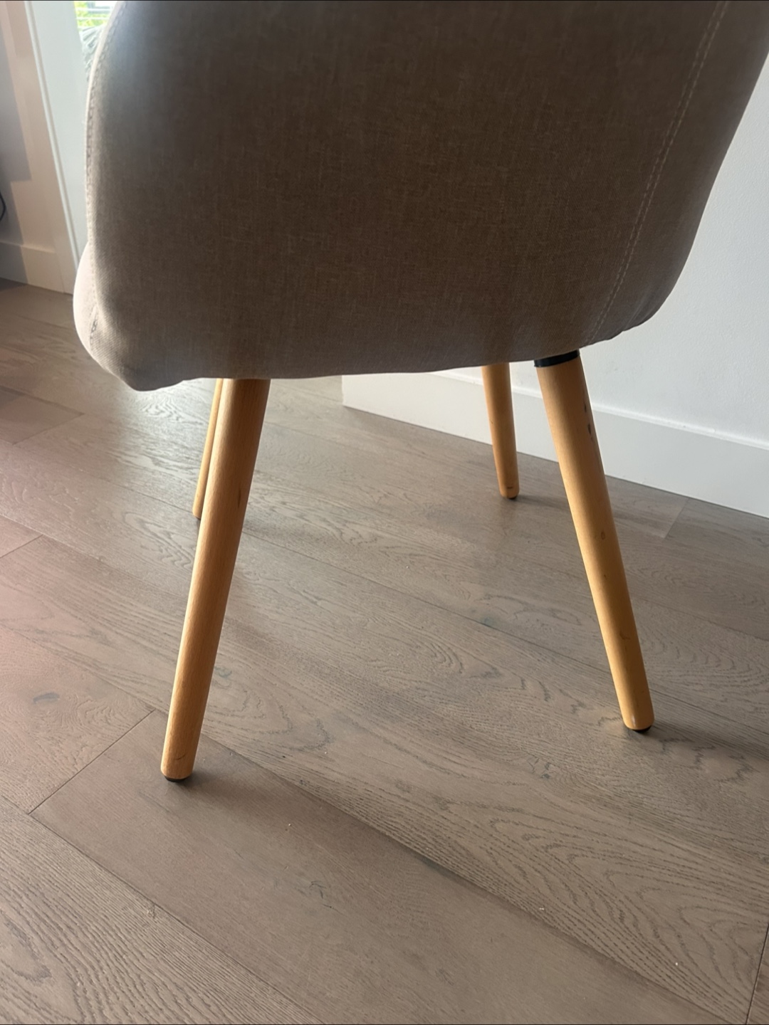 Set of 4 dining chairs - photo 4