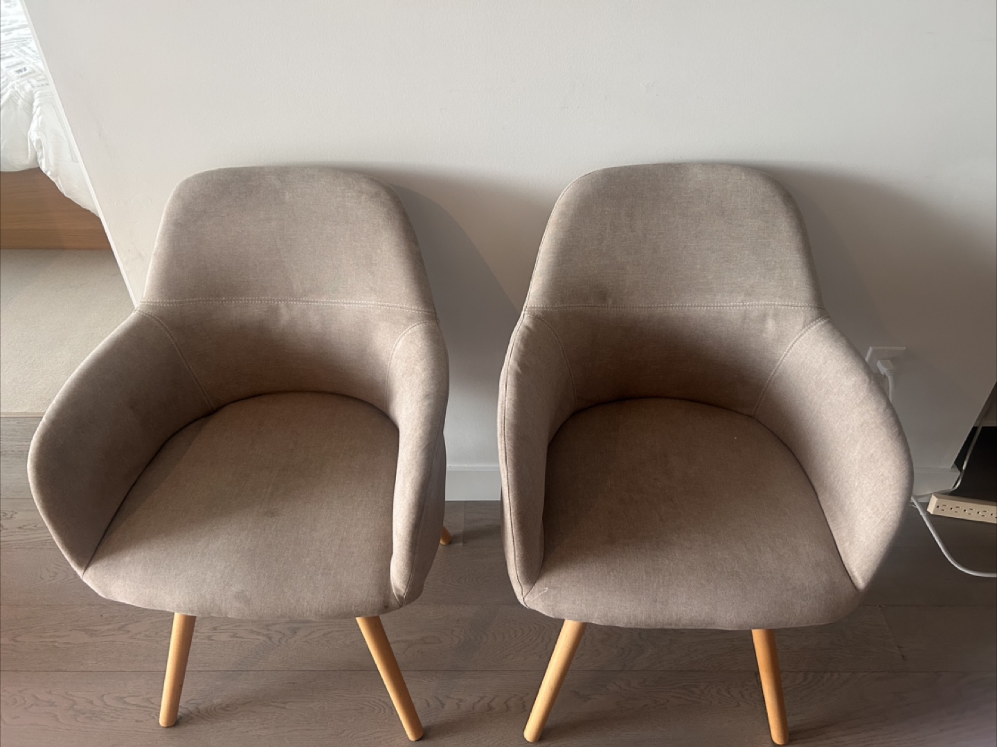 Set of 4 dining chairs - photo 3