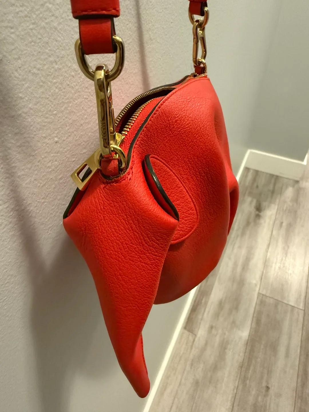 Loewe Elephant Mini Bag - Coral image indicator(3)