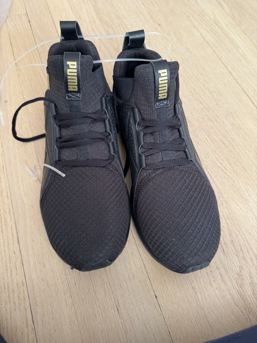 Puma Wired Running Shoes - Black/Gold