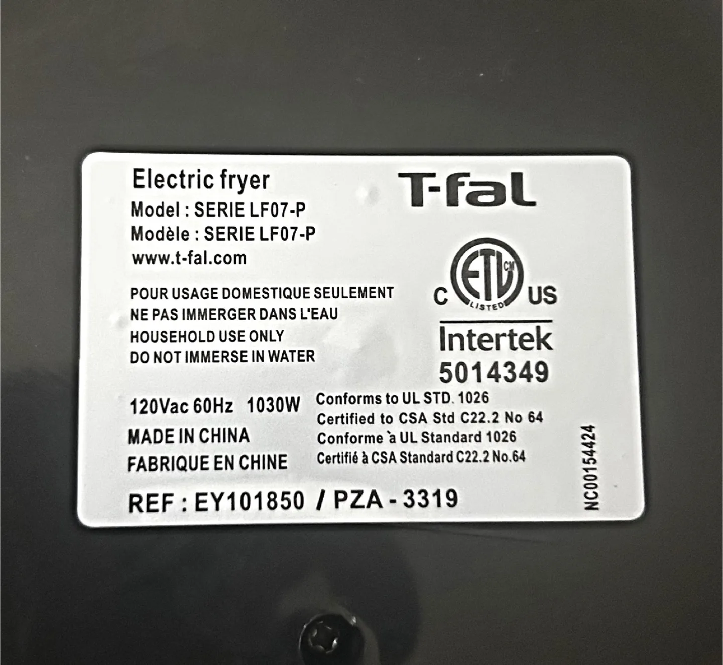 T-fal ActiFry Air Fryer image indicator(7)