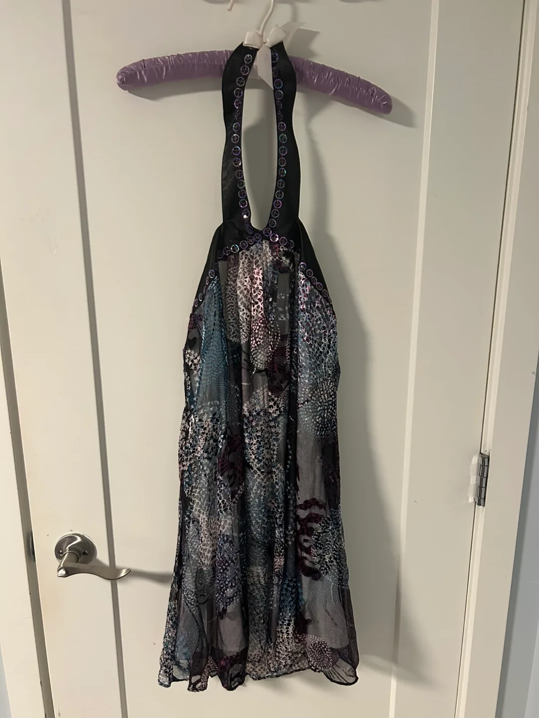 Halter Neck Sequin Mini Dress thumbnail