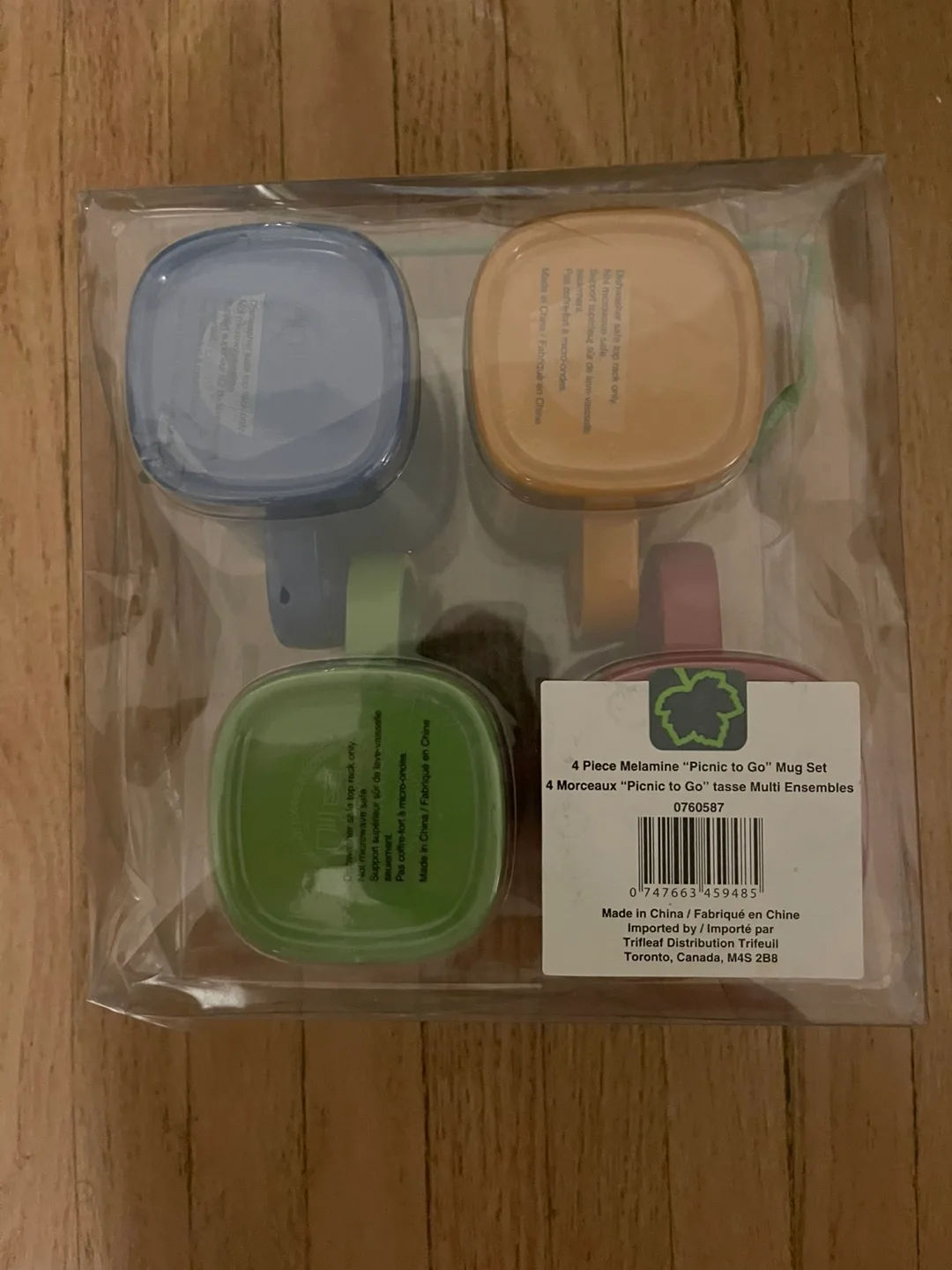 4-Piece Melamine Picnic Mugs thumbnail