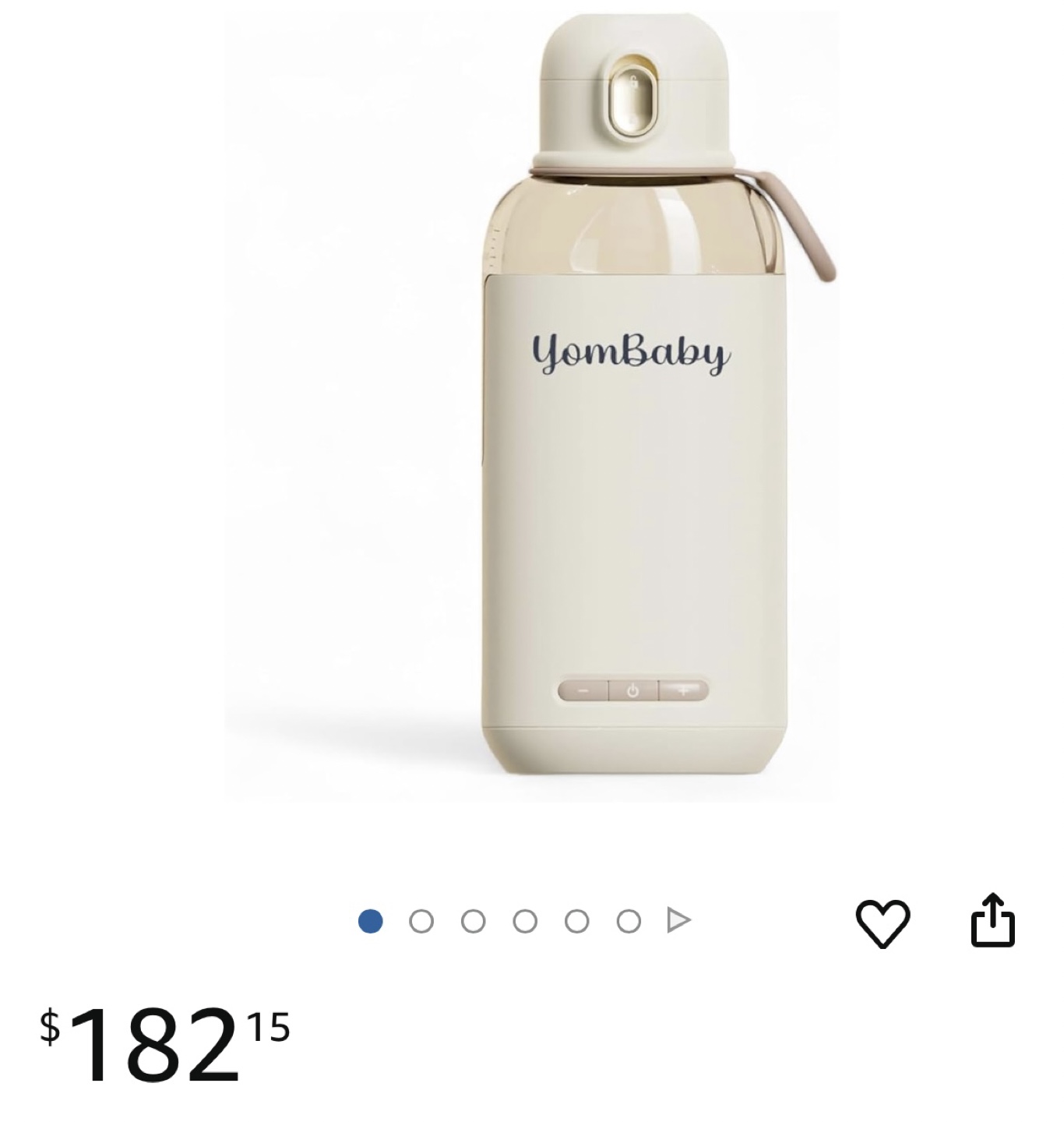 YomBaby Portable Baby Bottle Warmer