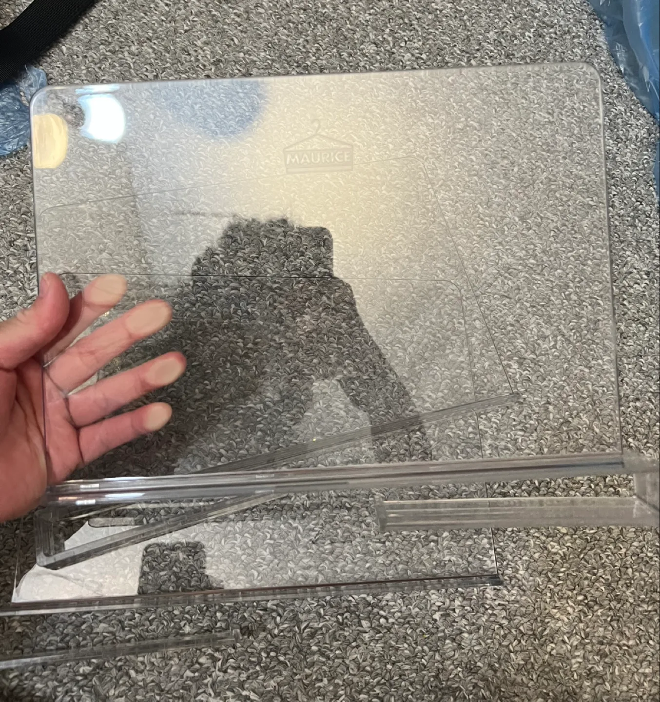 Set of three clear shelf divider image indicator(2)