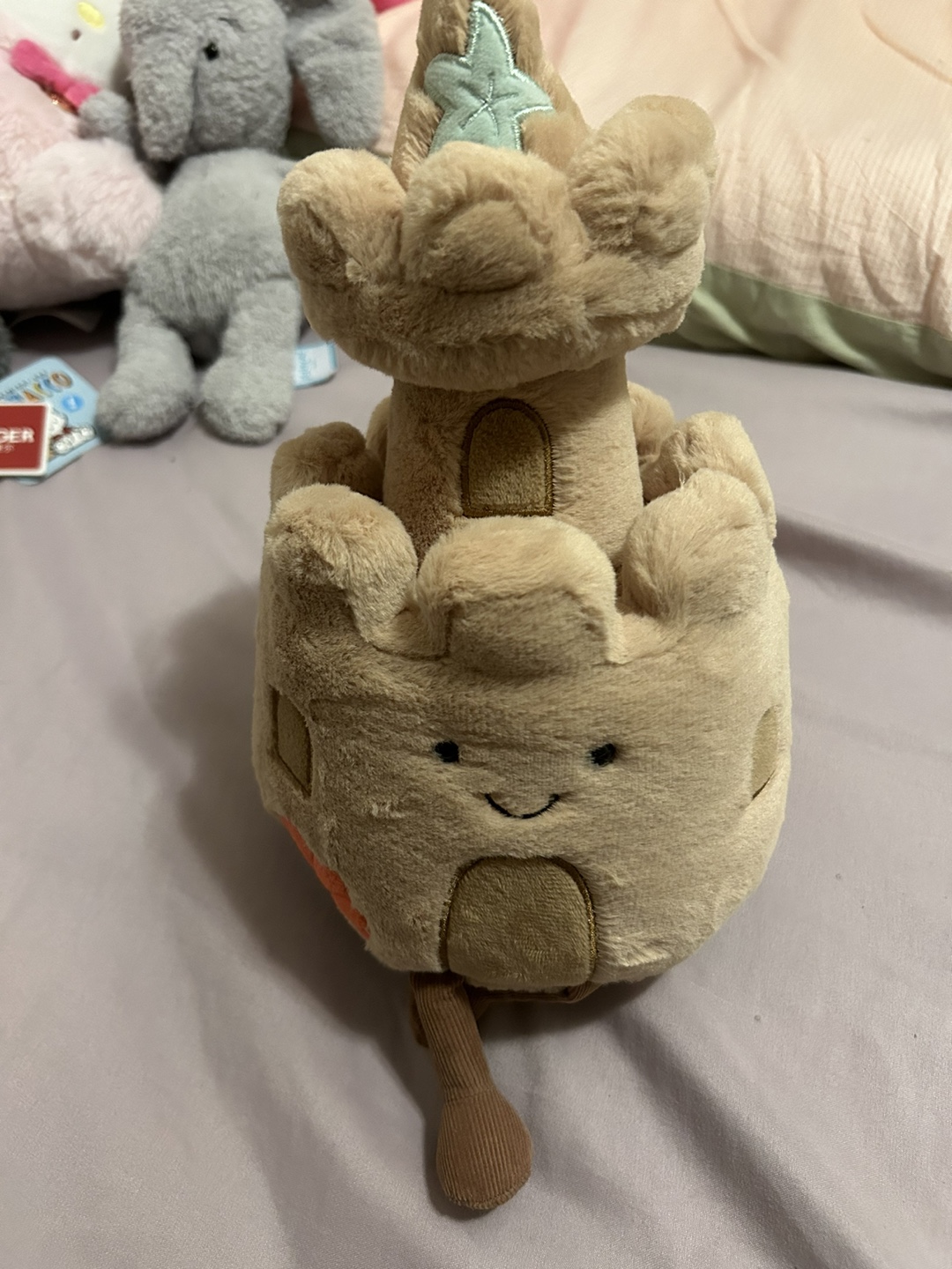jellycat Sandcastle Plush Toy