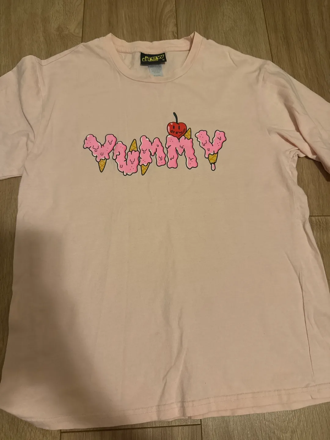 Drew House Justin Bieber  “Yummy” Pink shirt thumbnail