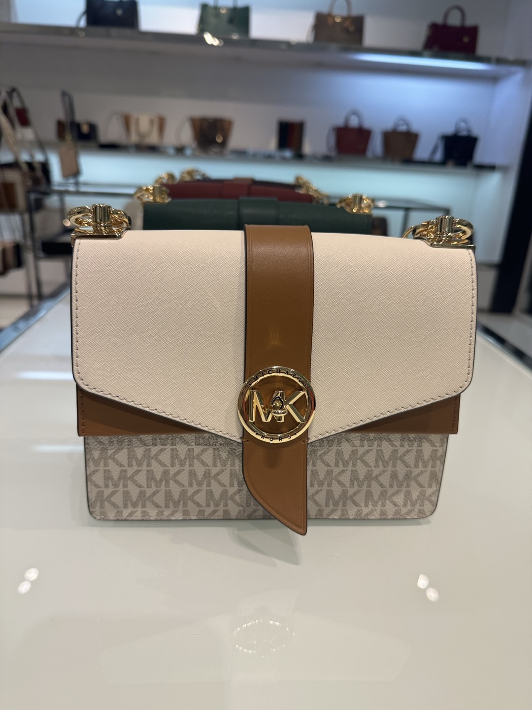 Michael Kors Two-Tone Crossbody Bag
