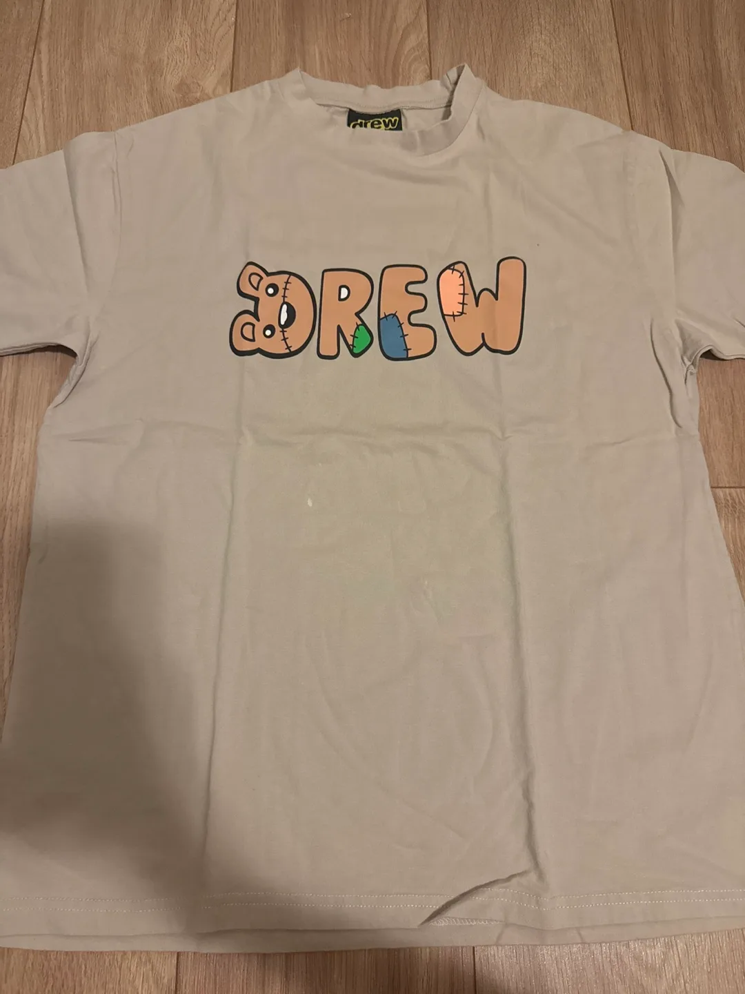 Drew House Justin Bieber Brown Tee - Size Small thumbnail