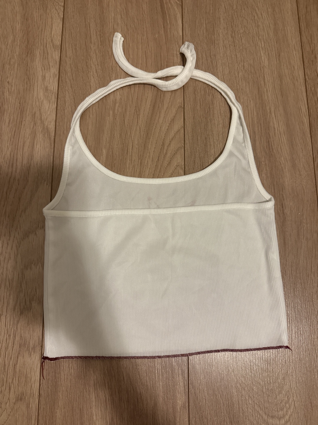 Free with purchase - White Bunny Graphic Halter Crop Top - photo 2