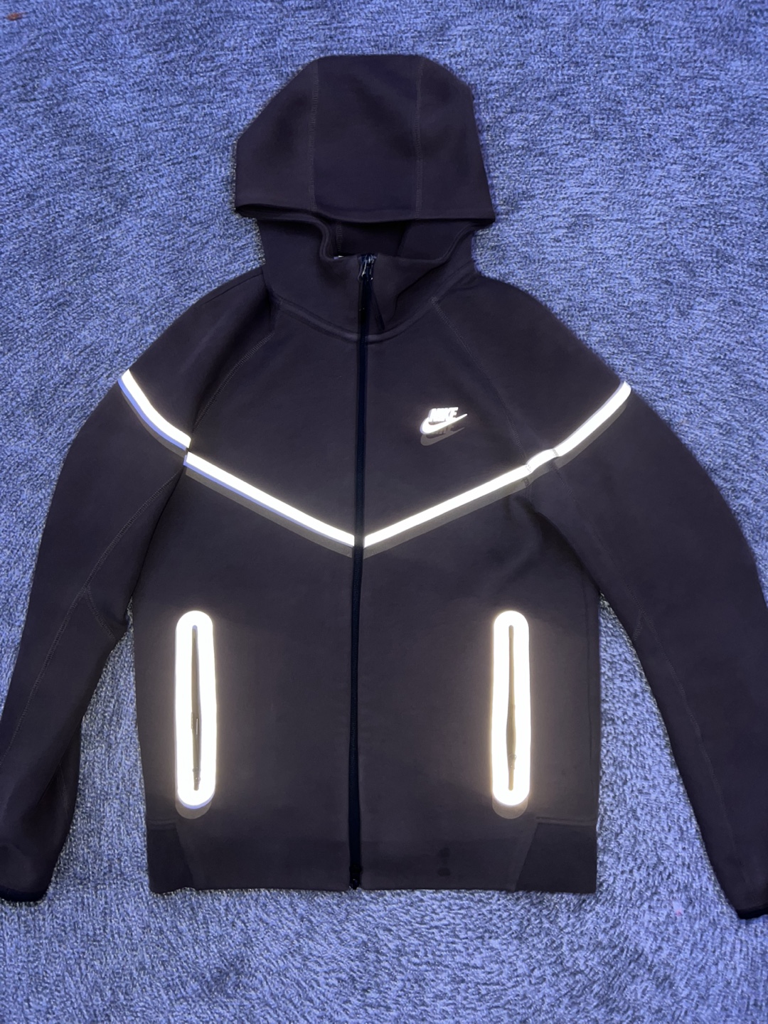 Nike Tech Windrunner Hoodie - Brown - Size Small