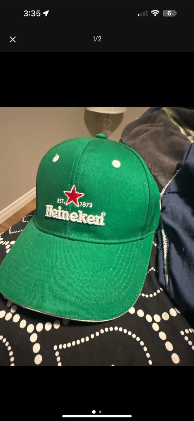 Heineken Green Baseball Cap thumbnail