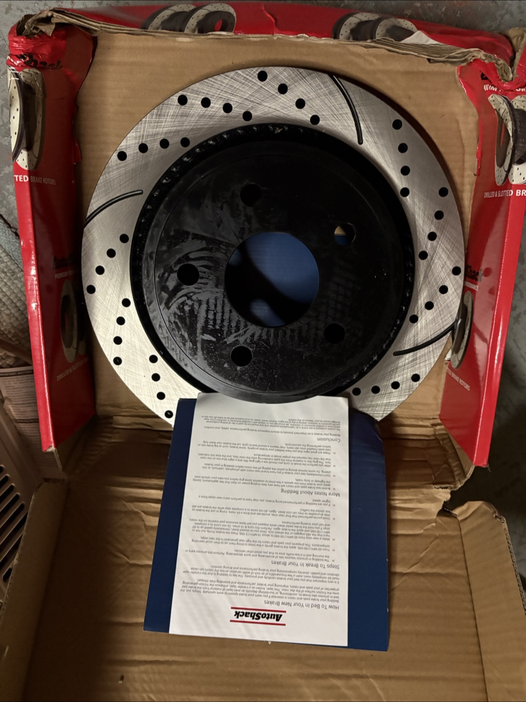 AutoShack Premium Performance Brake Rotors and Pads