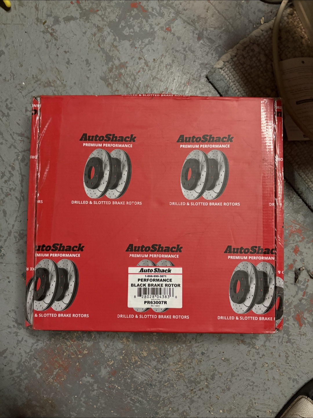 AutoShack Premium Performance Brake Rotors and Pads - photo 2