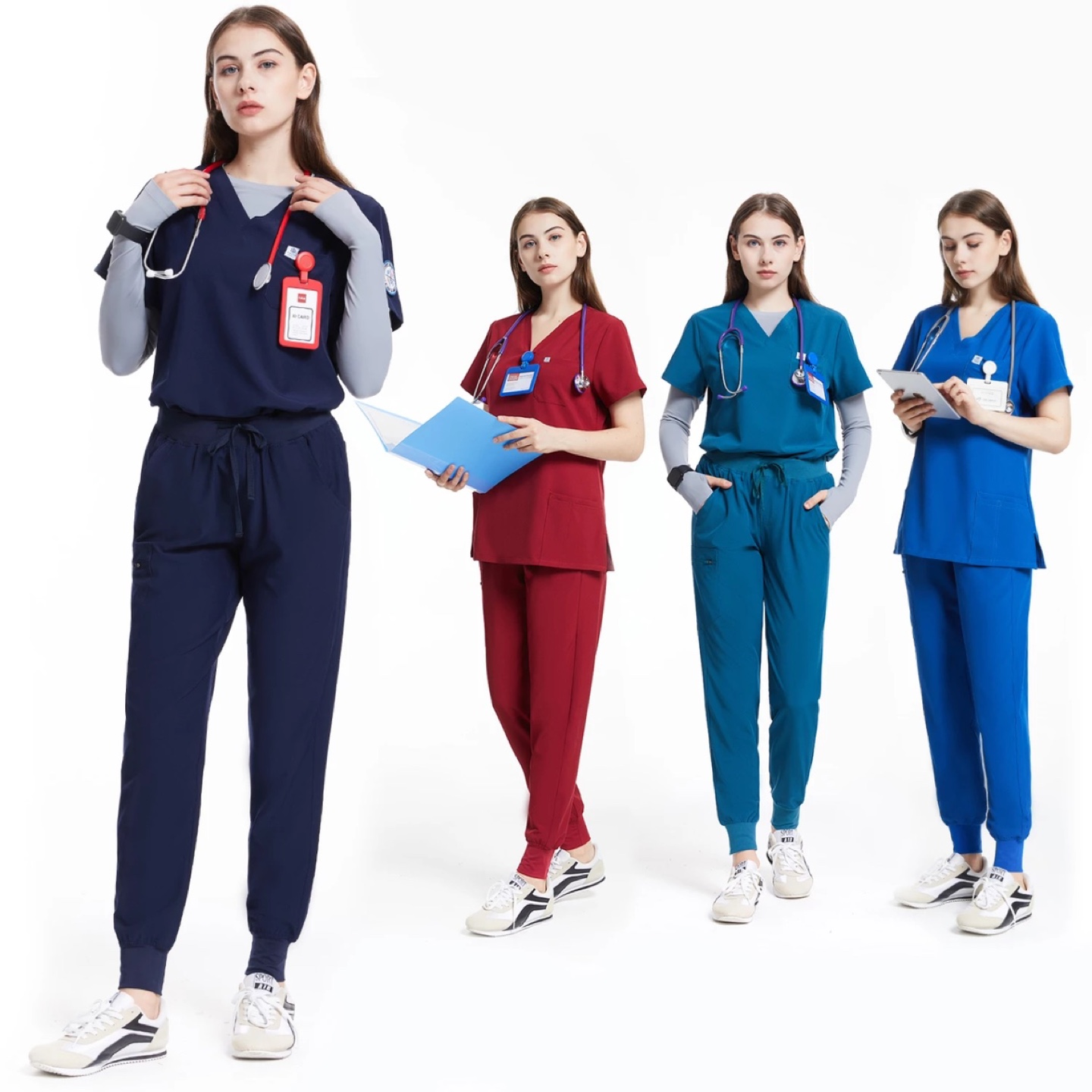 GOE Scrubs Set - Teal - Size Small - photo 4