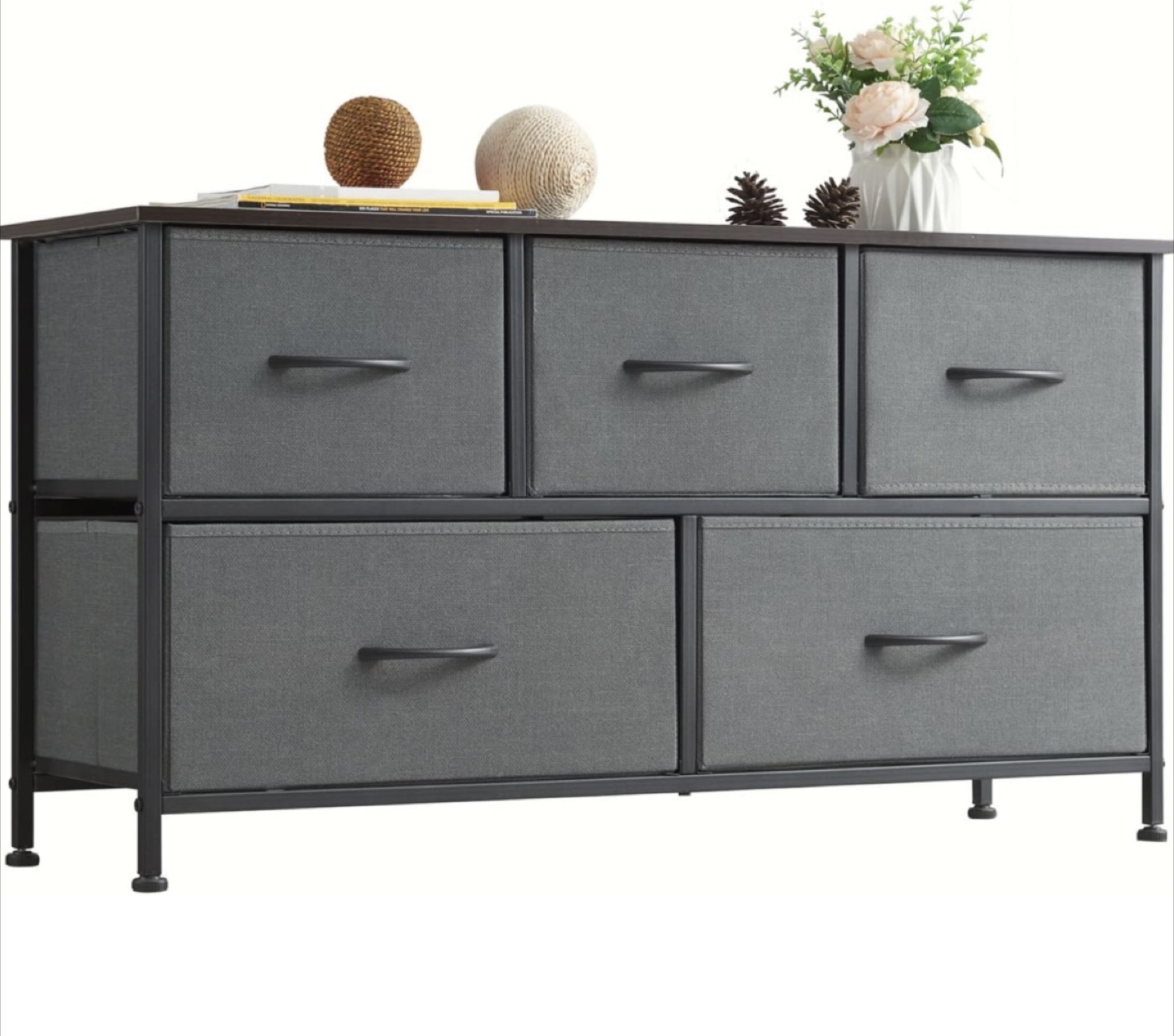 Five-Drawer Fabric Storage Organizer - photo 2