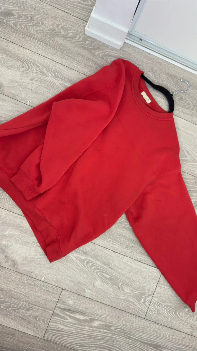 Refuge Athletics Red Crewneck Sweatshirt - Size XL thumbnail
