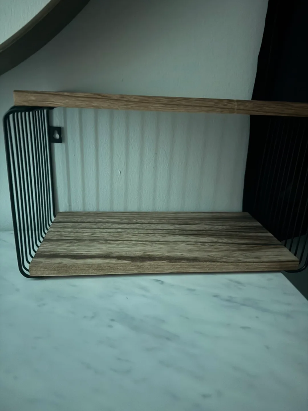 Modern Two-Tier Wall Shelf thumbnail