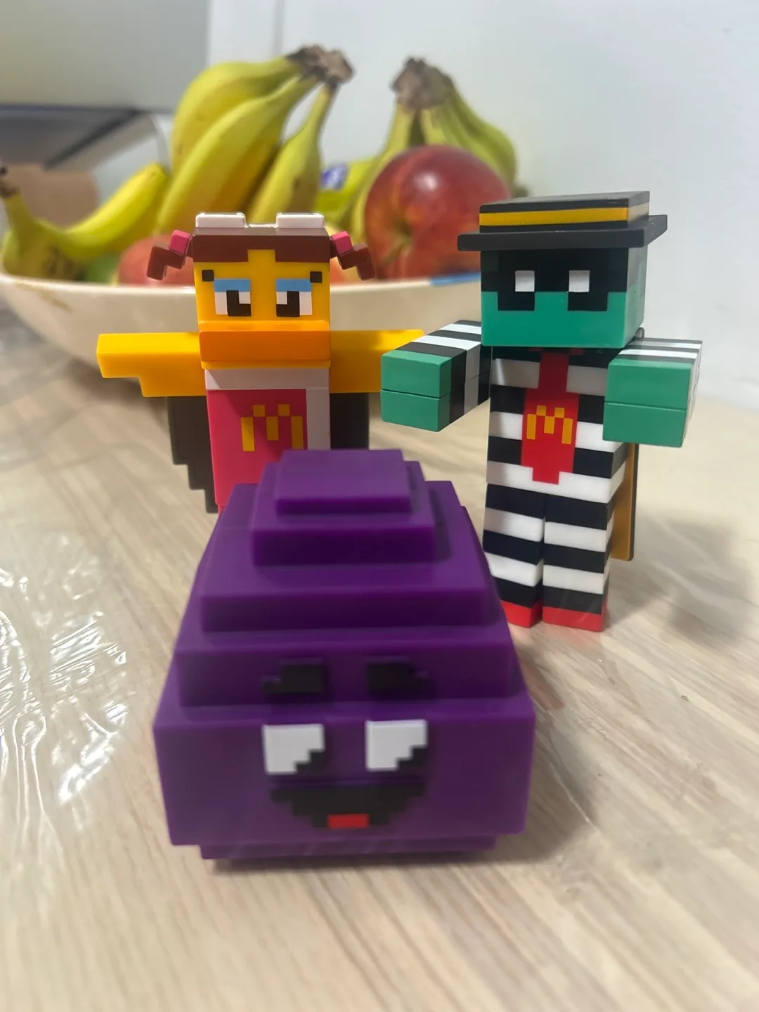 McDonalds Happy Meal Minecraft Toys thumbnail