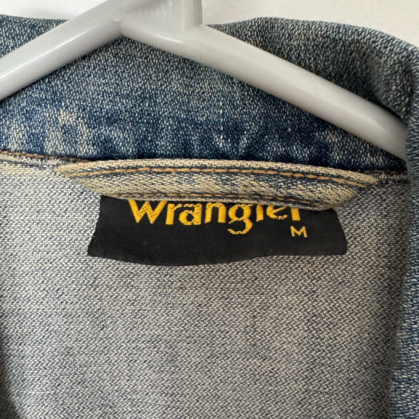 Vintage Wrangler Denim Jean Jacket circa 1986 image indicator(6)