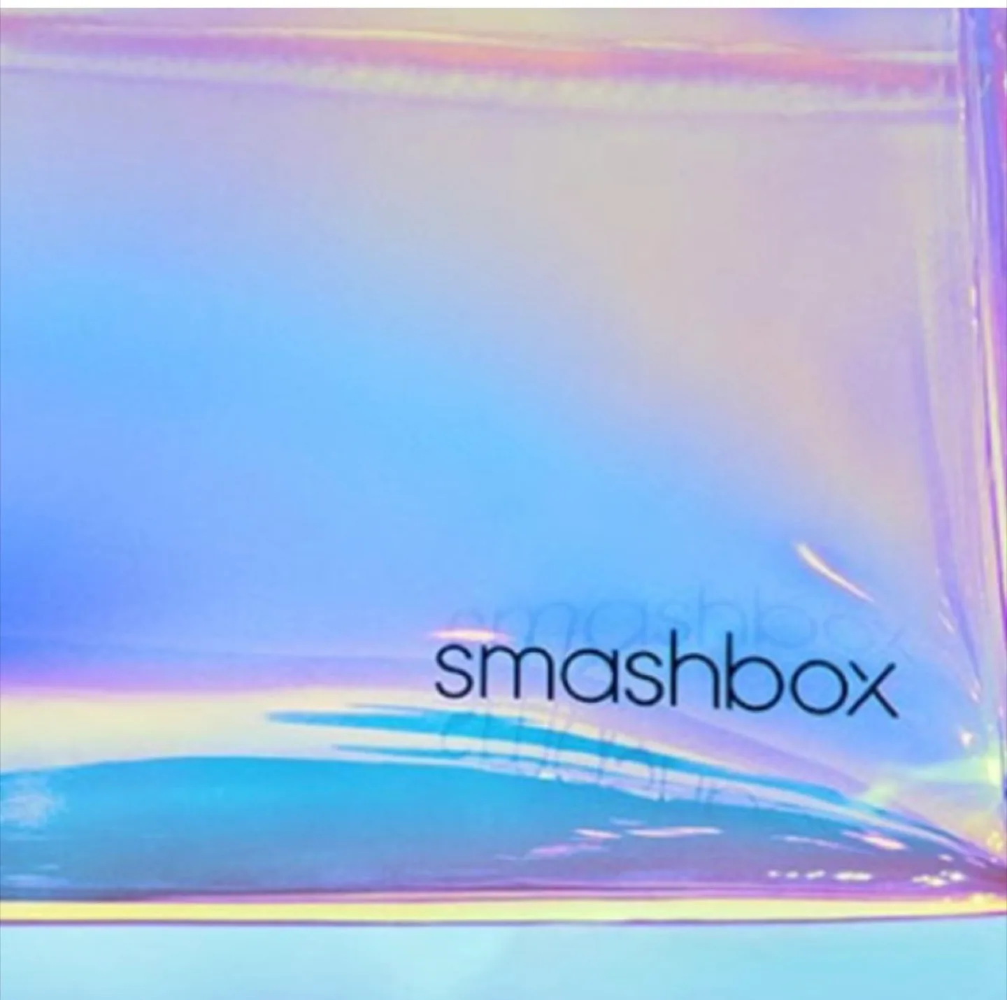 Smashbox iridescent cosmetic bag 💚 image indicator(2)