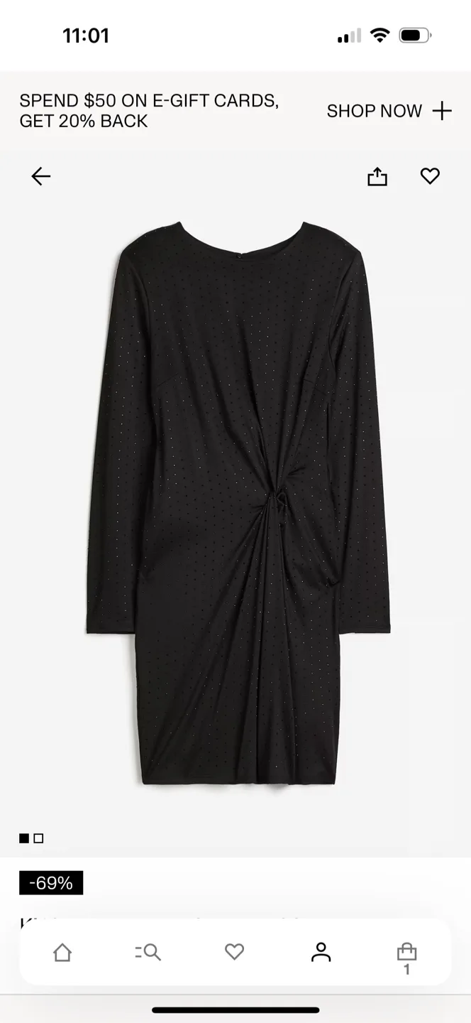 H&M Black Dress
