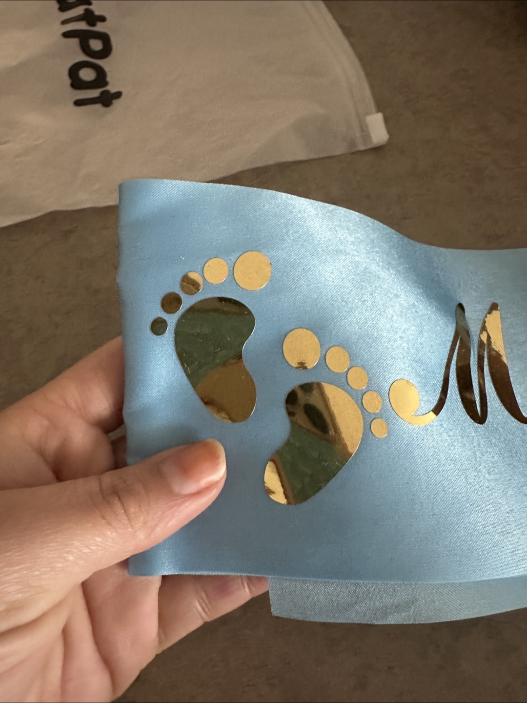 Mommy & Daddy to Be Sash & Pin Set - Baby Shower - photo 3